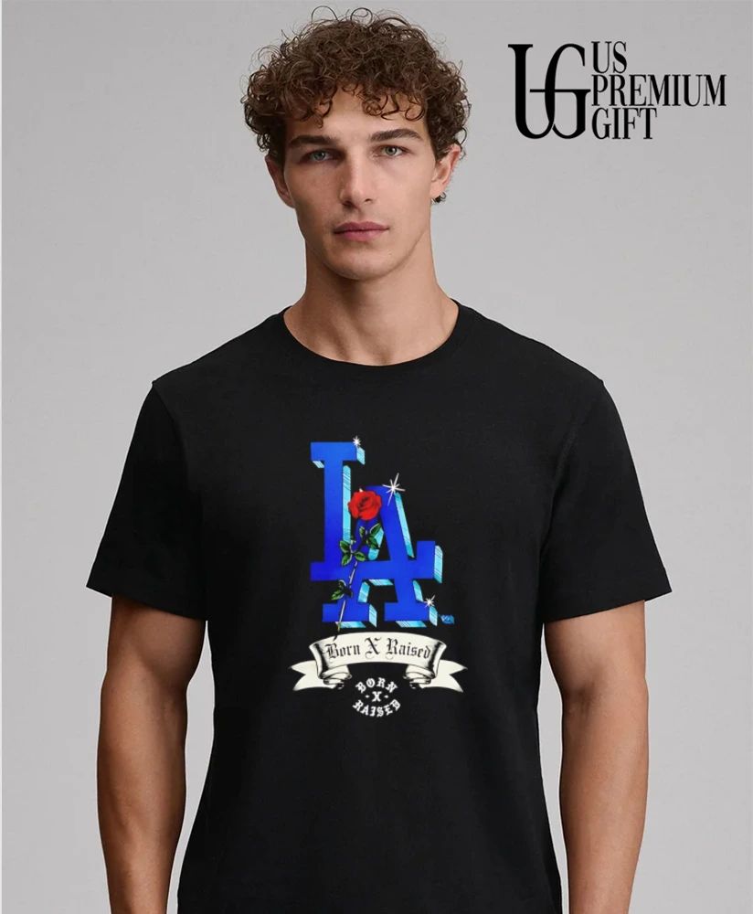 Los Angeles Dodgers Born X Raised Forever Blue 2026 graphic shirt