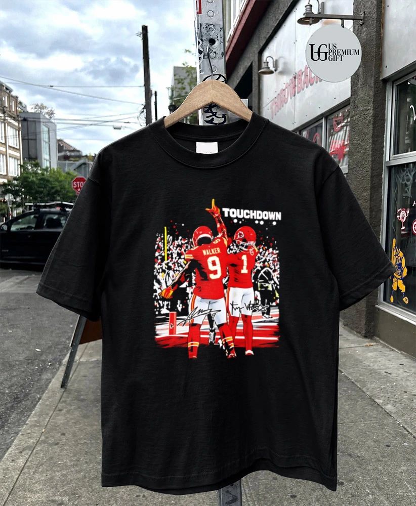 Kenneth Walker III and Xavier Worthy Kansas City Chiefs Touchdown ’26 signature shirt