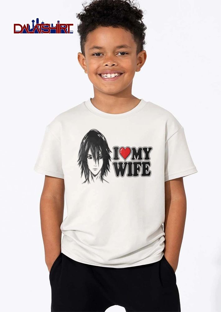 I love my wife Anime shirt
