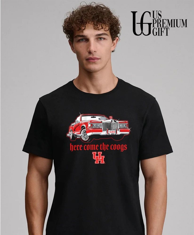 Slab car Here Come The Coogs Houston Cougars football shirt