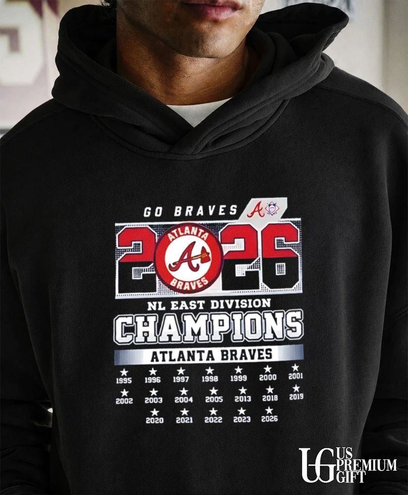 Atlanta Braves 2026 NL East Division Champions Shirt