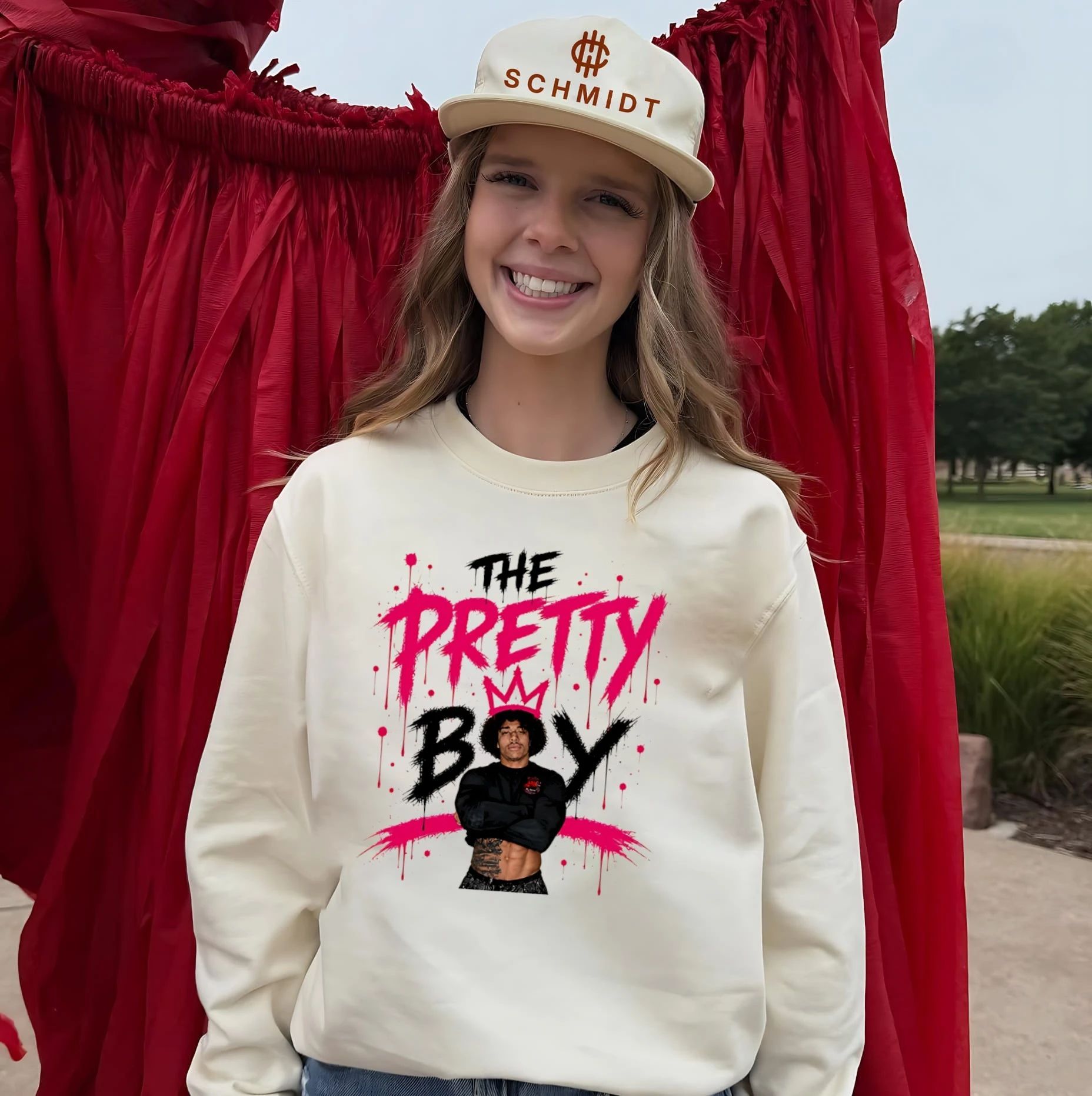 The pretty Boy Jay king crop top shirt