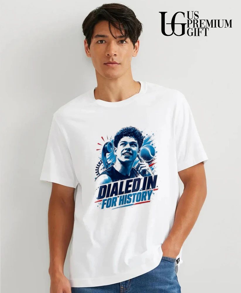Ben Shelton Dialed In For History US Open Tennis shirt