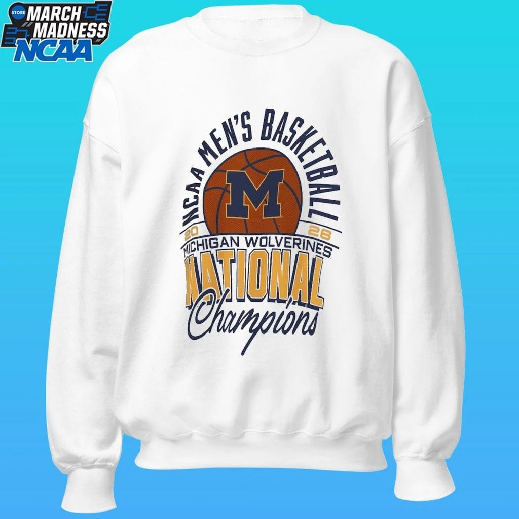 Michigan Wolverines Pressbox Women’s 2026 NCAA Men’s Basketball National Champions Janise Shirt