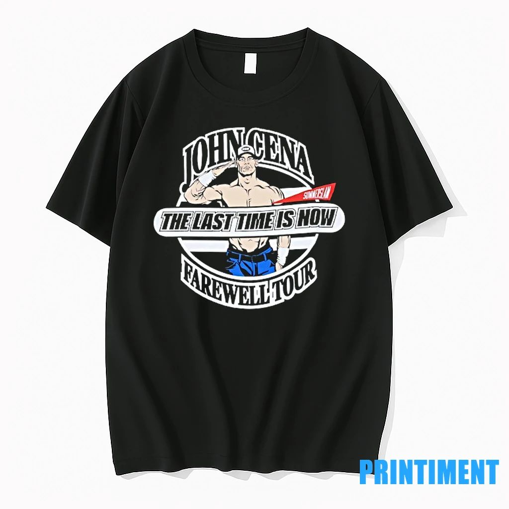 John Cene The Last Time Is Now Farewell Tour In Summerslam Tshirts Sweater