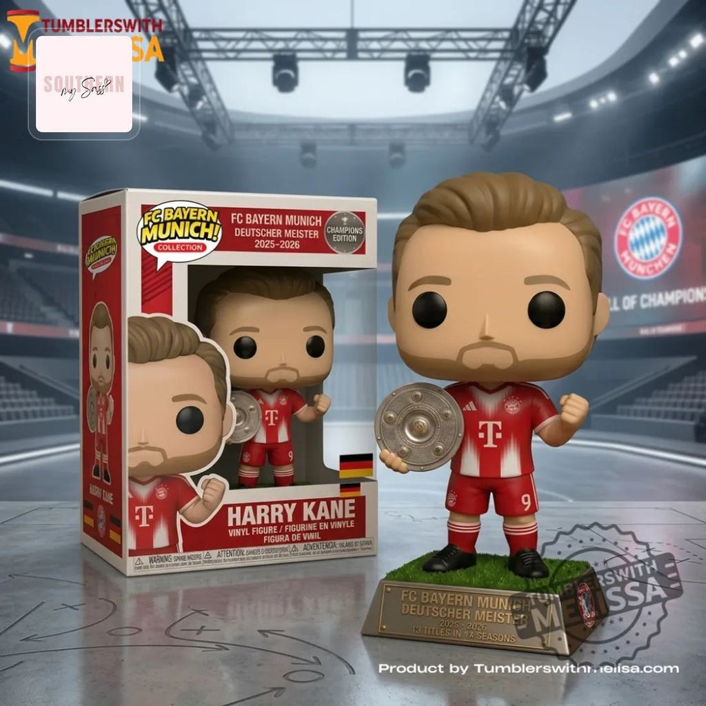 Harry Kane FC Bayern Munich Deutscher Meister 2025-2026 Champions Edition Funko Pop Figure