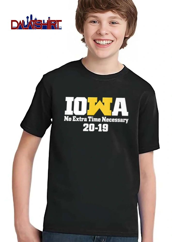 Iowa Hawkeyes No Extra Time Necessary 20-19 shirt