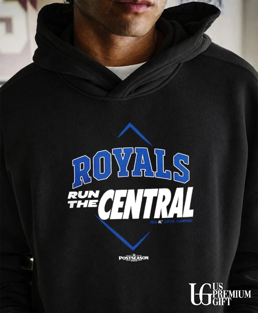 Run The Central Kansas City Royals 2026 AL Central Division Champions shirt