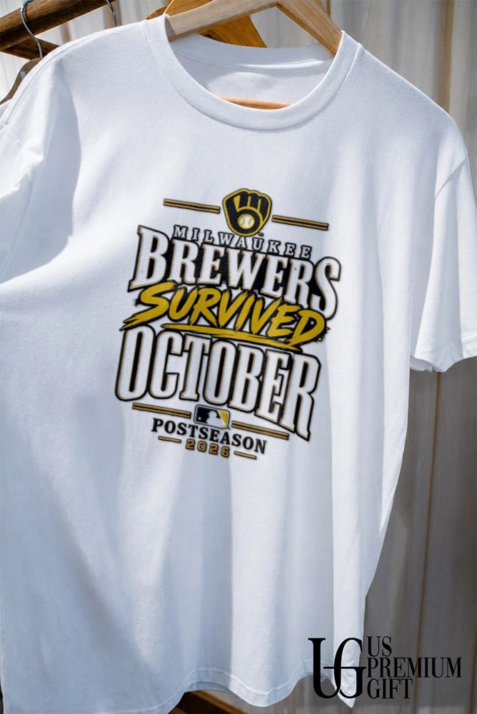 Milwaukee Brewers Baseball Survived October Postseason 2026 shirt