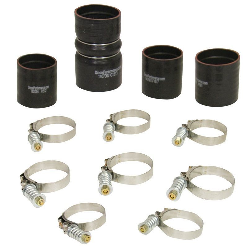 BD 6.4L Powerstroke Intercooler Hose & Clamp Kit Ford 2008-2010 1047037