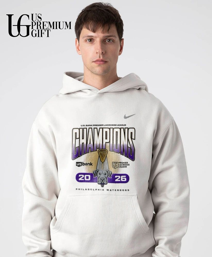 Philadelphia Waterdogs 2026 US Bank Premier Lacrosse League Champions shirt