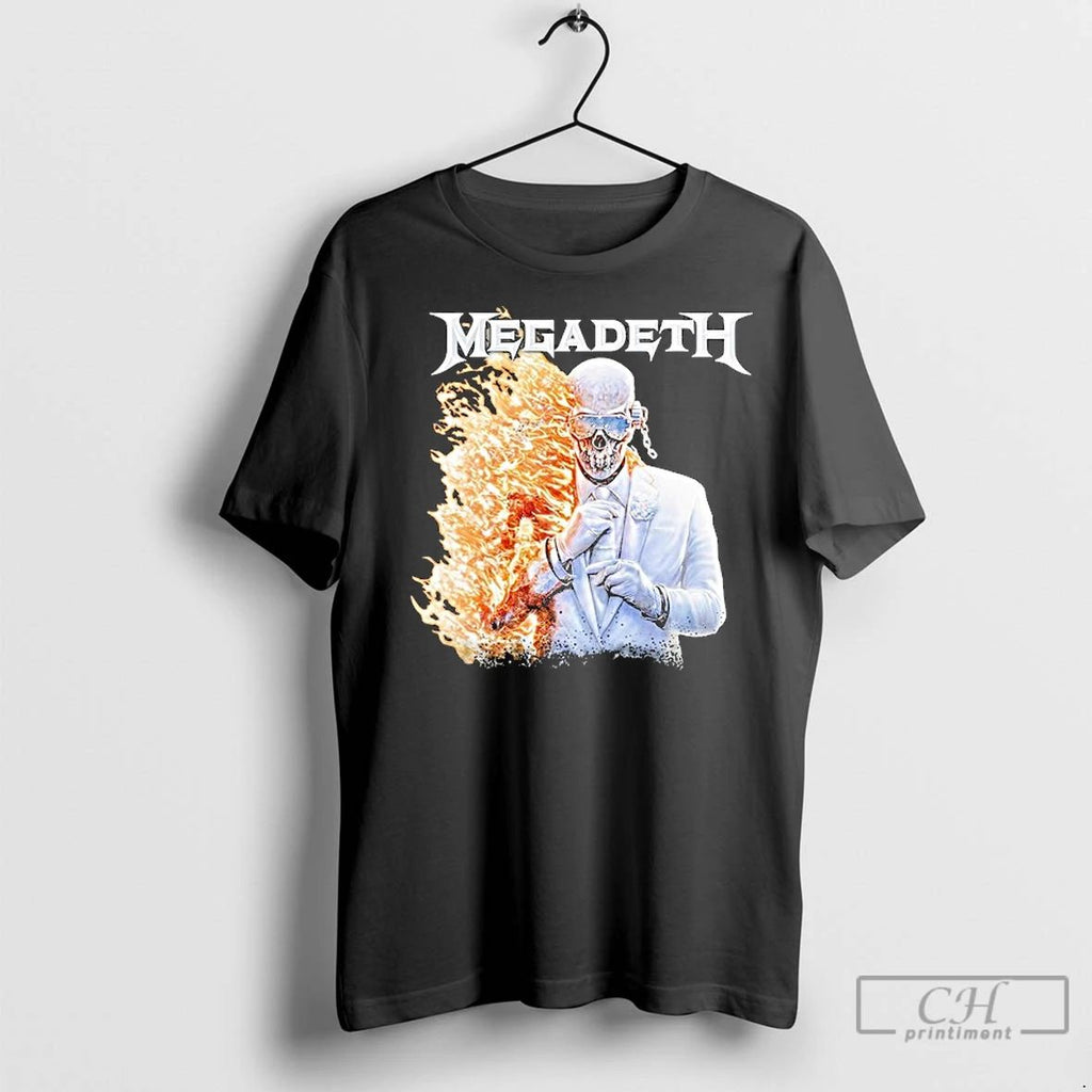 Premium Megadeth Flame Vic