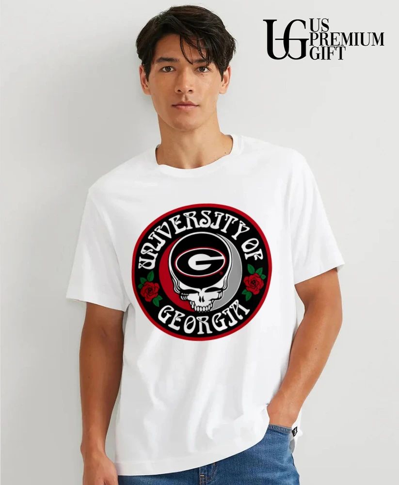 Georgia Bulldogs Grateful Dead Run For The Roses 2026 logo shirt