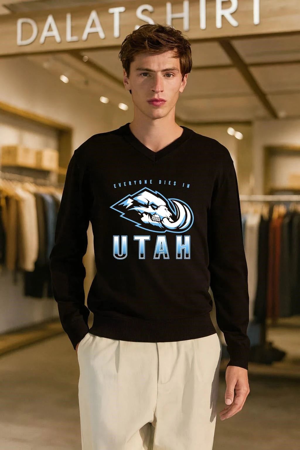 Everyone Dies In Utah Mammoth Mountain Graphic shirt