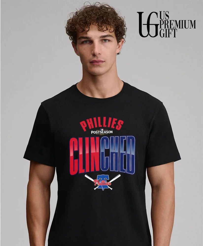 Philadelphia Phillies 2026 Postseason Clinched Baseball shirt