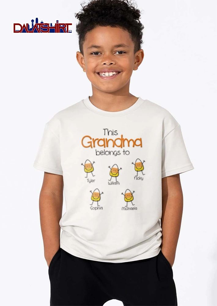 Kansas City Chiefs Tank Tyler William Nicky Sophia Michaela This Grandma Belongs To shirt