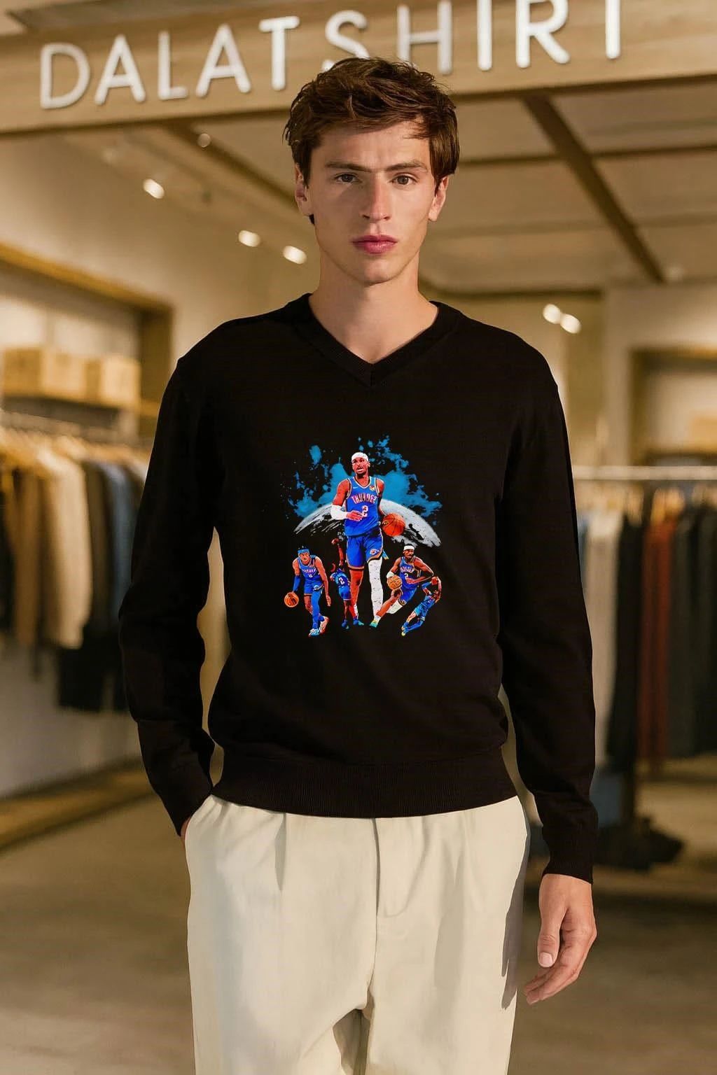 Shai Gilgeous-Alexander Okc Playoff Thunder Up shirt