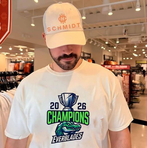 2026 Kelly Cup Champions Florida Everblades trophy graphic shirt