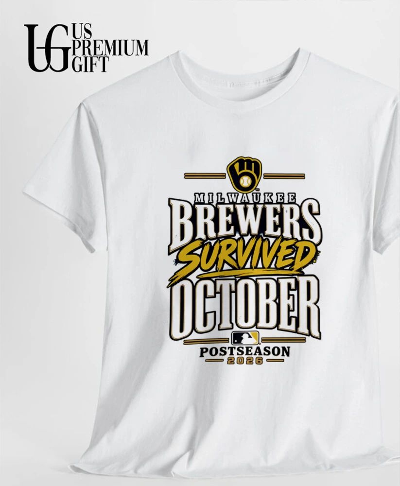 Milwaukee Brewers Baseball Survived October Postseason 2026 shirt