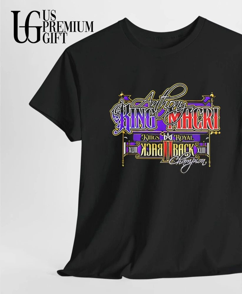 Anthony King Macri Kings Royal Back II Back XLII XLIII shirt