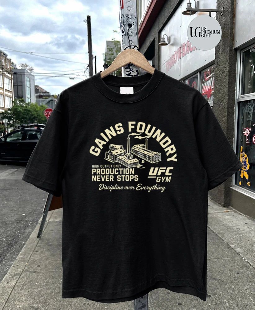 Gains Foundry Discipline Over Everything Gym shirt
