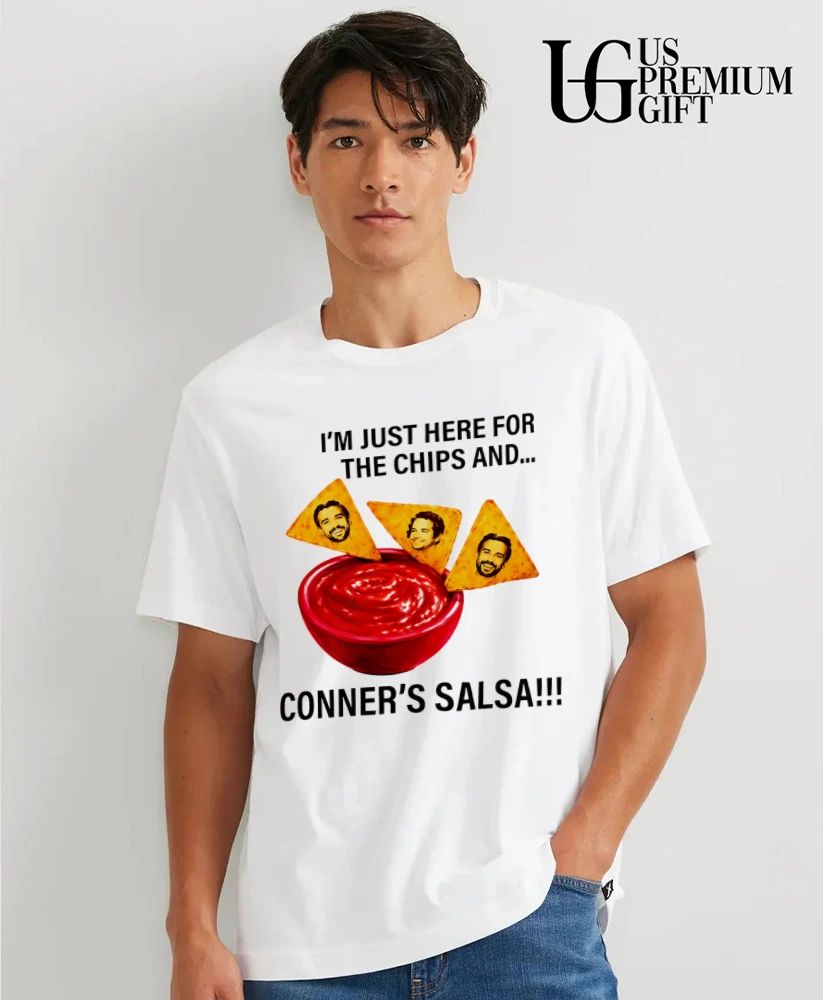 Whitney Leavitt I’m just here for the chips and conner’s salsa shirt