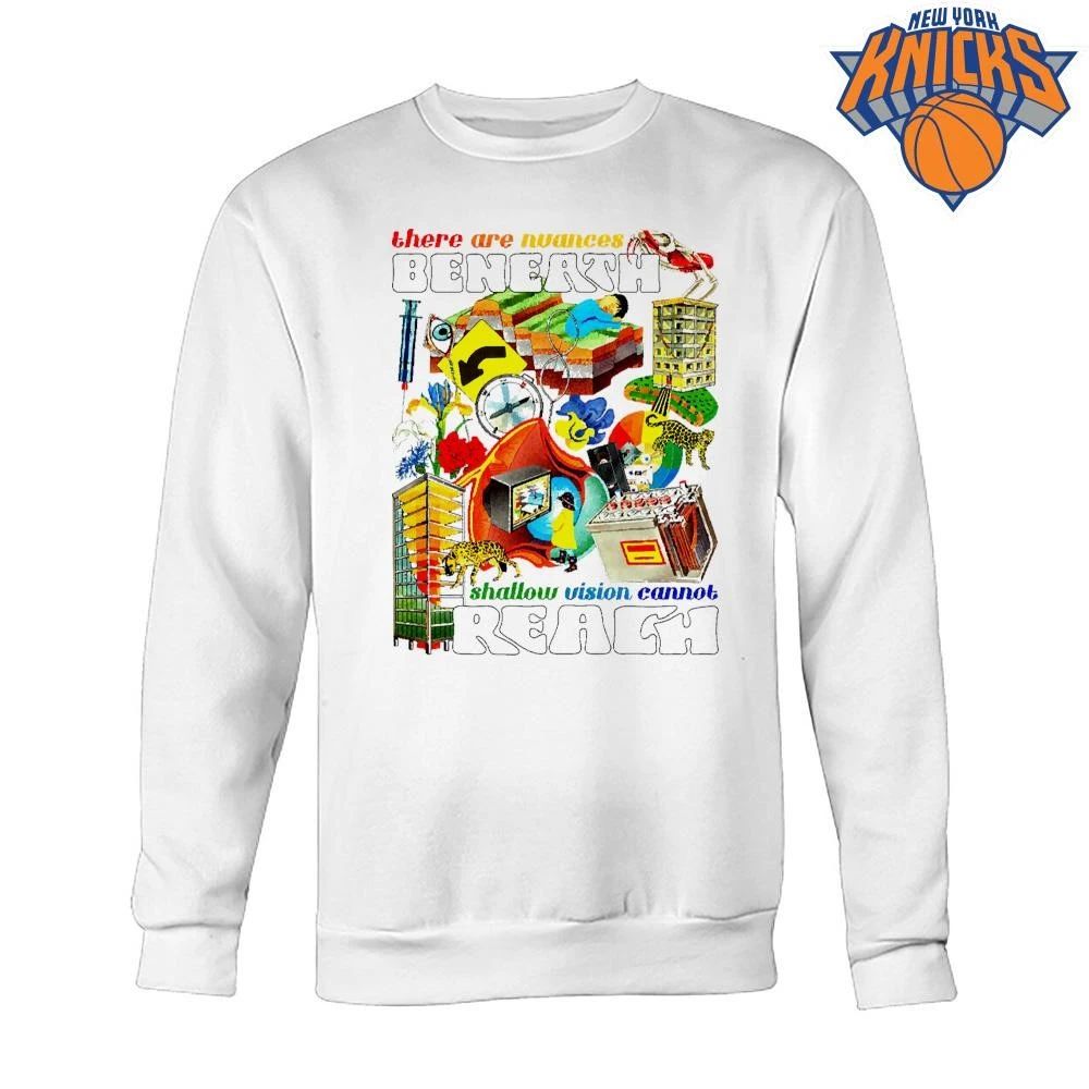 There Are Nuances Beneath Shallow Vision Cannot Reach Collage Shirt