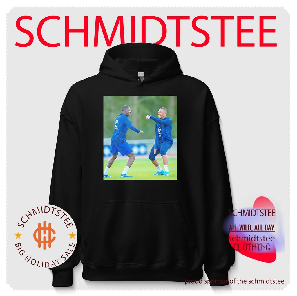 Kylian Mbappe and Ousmane Dembele portrait shirt