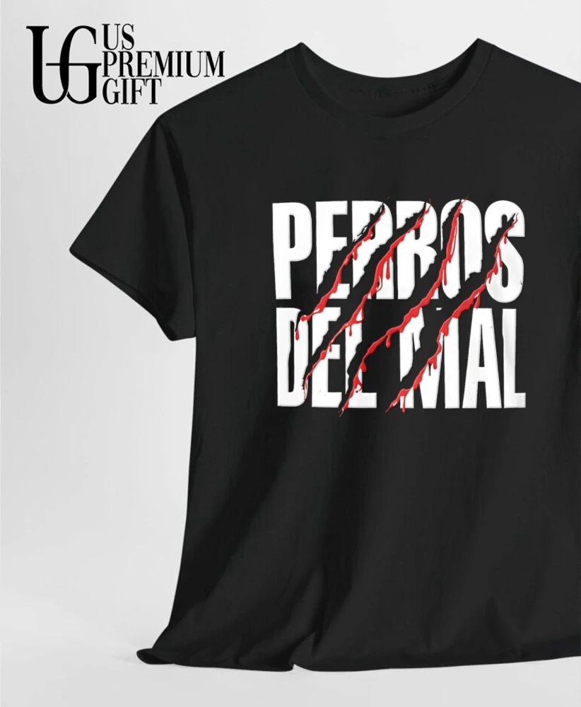 Lucha Libre wearing Perros del Mal shirt