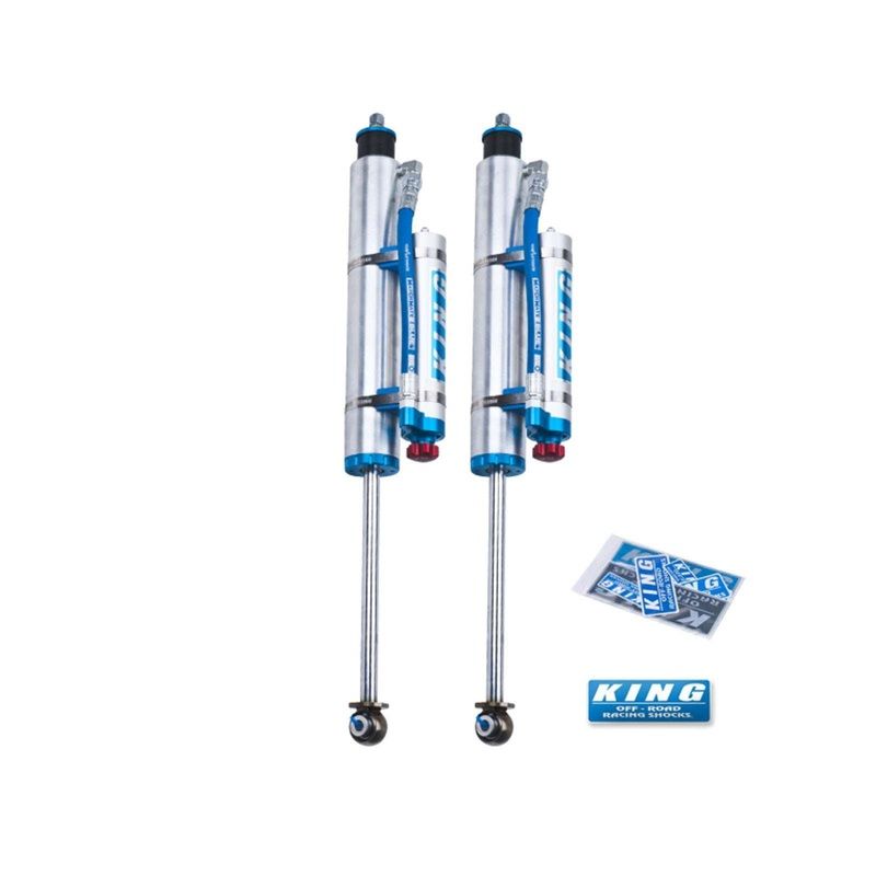 King Shocks 2.5 Performance Piggyback Adjustable Shocks Pair 25001-176A