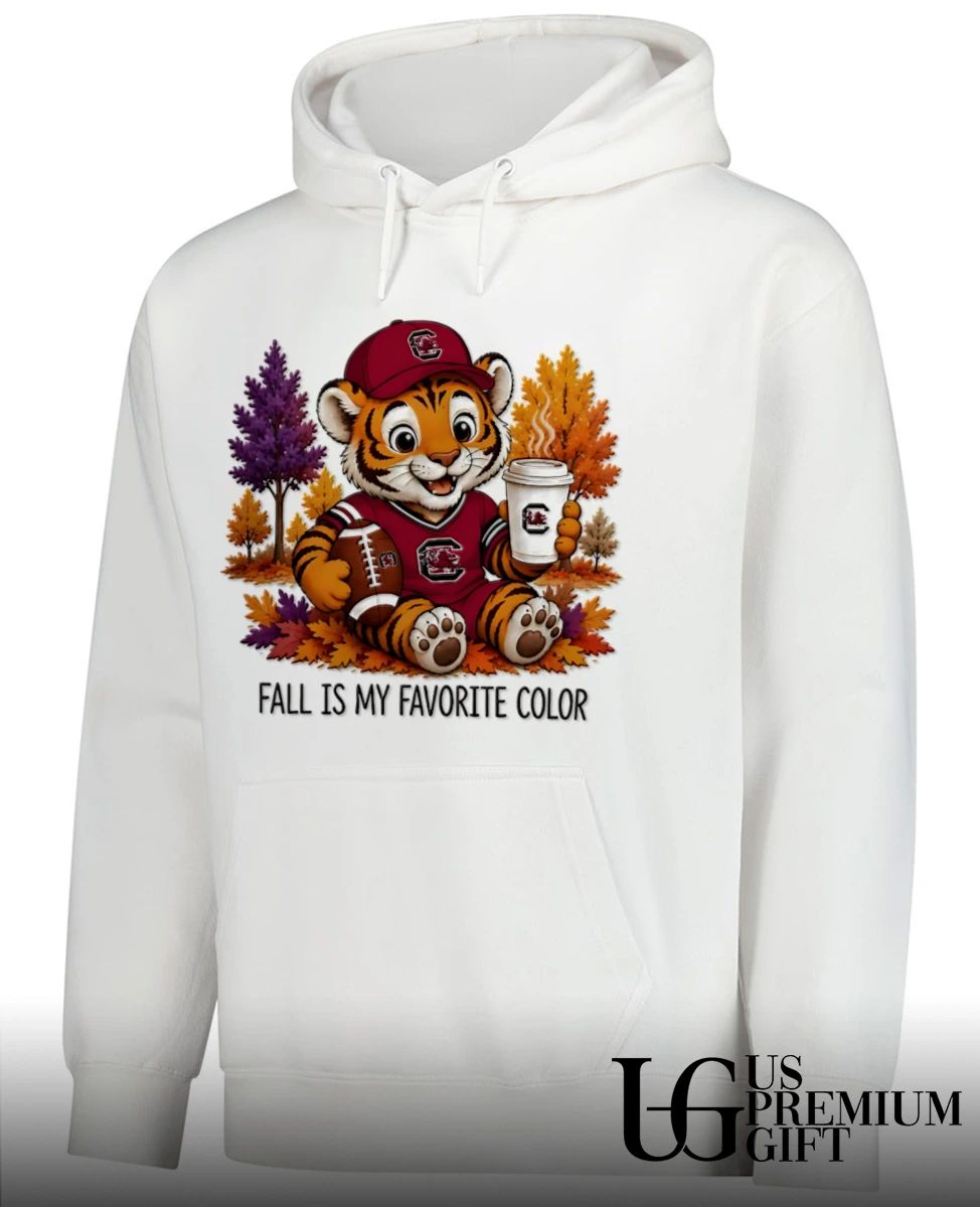 South Carolina Gamecocks Tiger Fall Is My Favorite Color College Football 2026 shirt