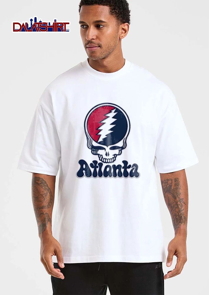 Grateful Dead steal your face skull logo shirt