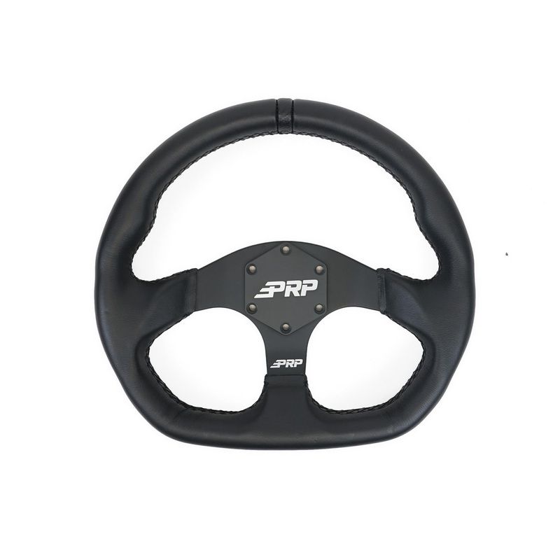 Comp R Leather Steering Wheel Universal Fit