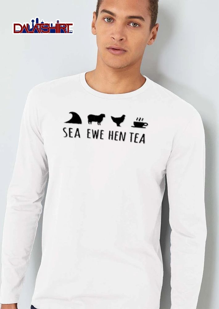 SEA EWE HEN TEA wave sheep hen coffee cup shirt