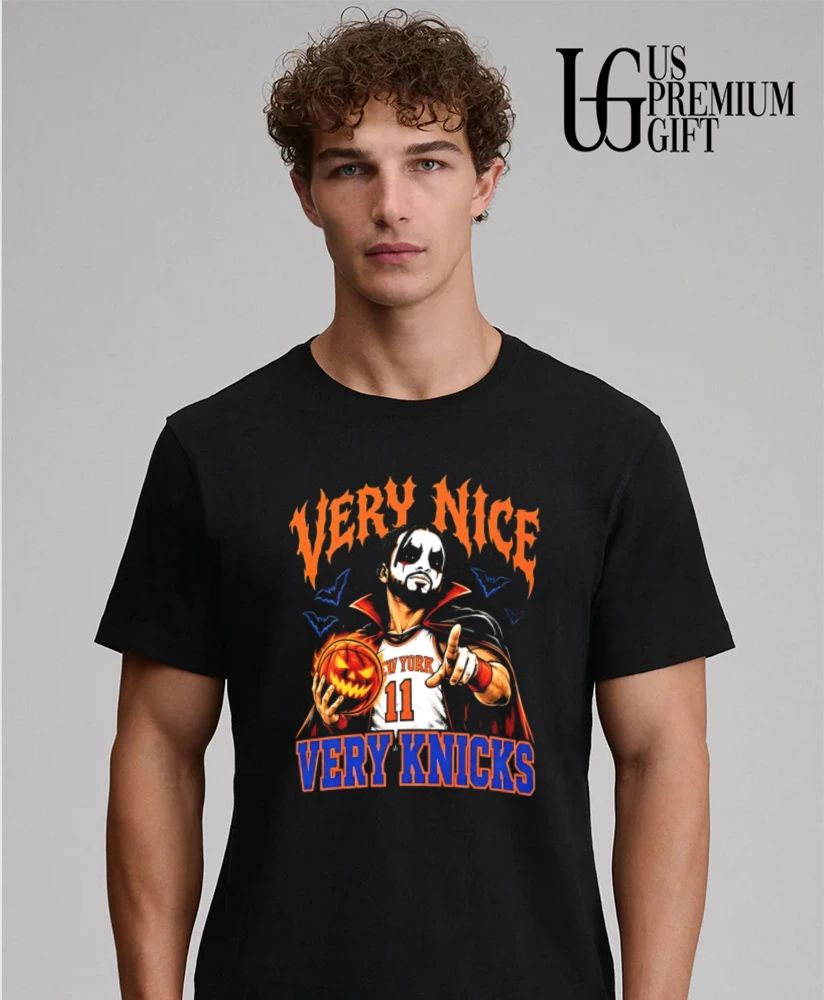 Jalen Brunson Very Nice Very Knicks Halloween shirt