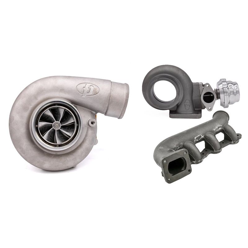 FP7875 Race Turbocharger TiAL Wastegate/Manifold Bundle