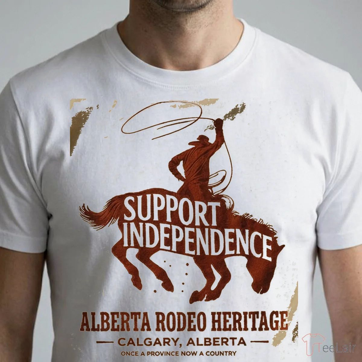 Stampede Rider Free Alberta T-Shirt