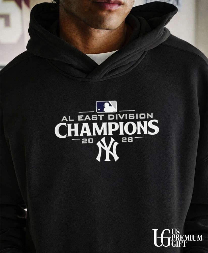 New York Yankees AL East Division Champions 2026 shirt
