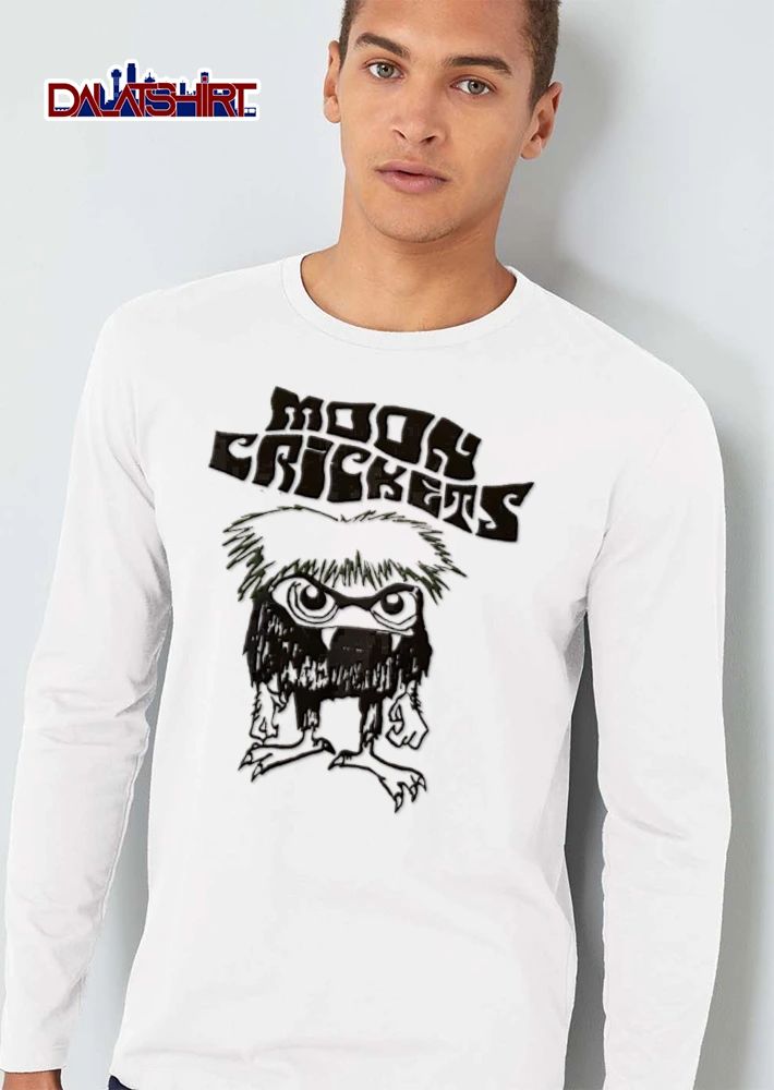 Moon Crickets furry monster green hair cartoon shirt