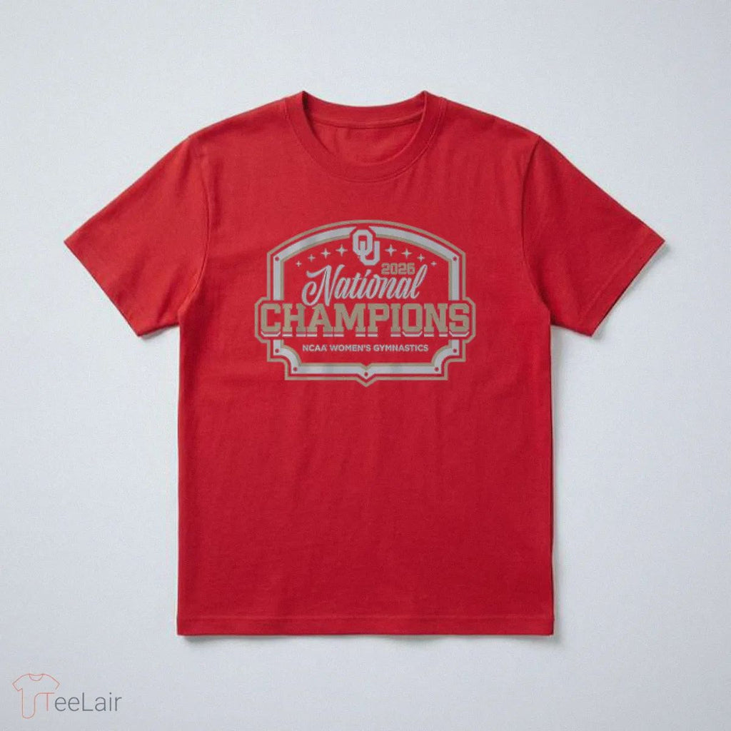Oklahoma Women’S Gymnastics 2026 National Champions T-Shirt