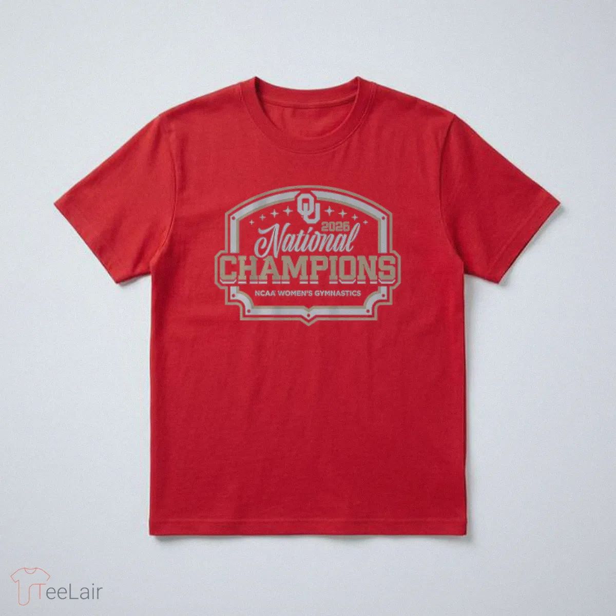 Oklahoma Women’S Gymnastics 2026 National Champions T-Shirt
