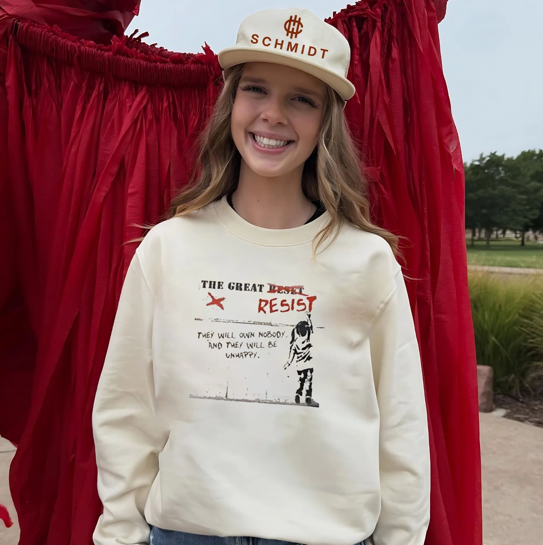 The Great Resist They Will Own Nobody and They Will Be Unhappy shirt