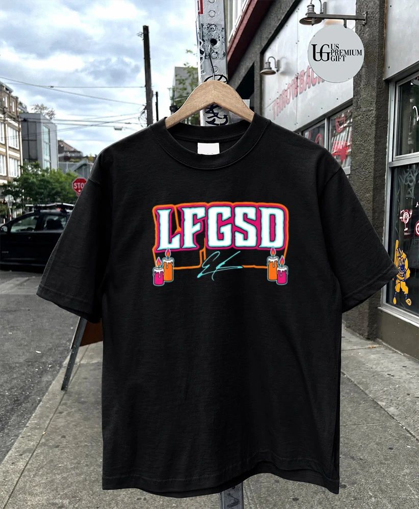LFGSD Ethan Salas San Diego Padres baseball signature shirt