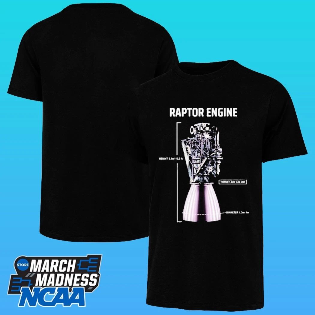 Elon Musk Raptor Engine Shirt