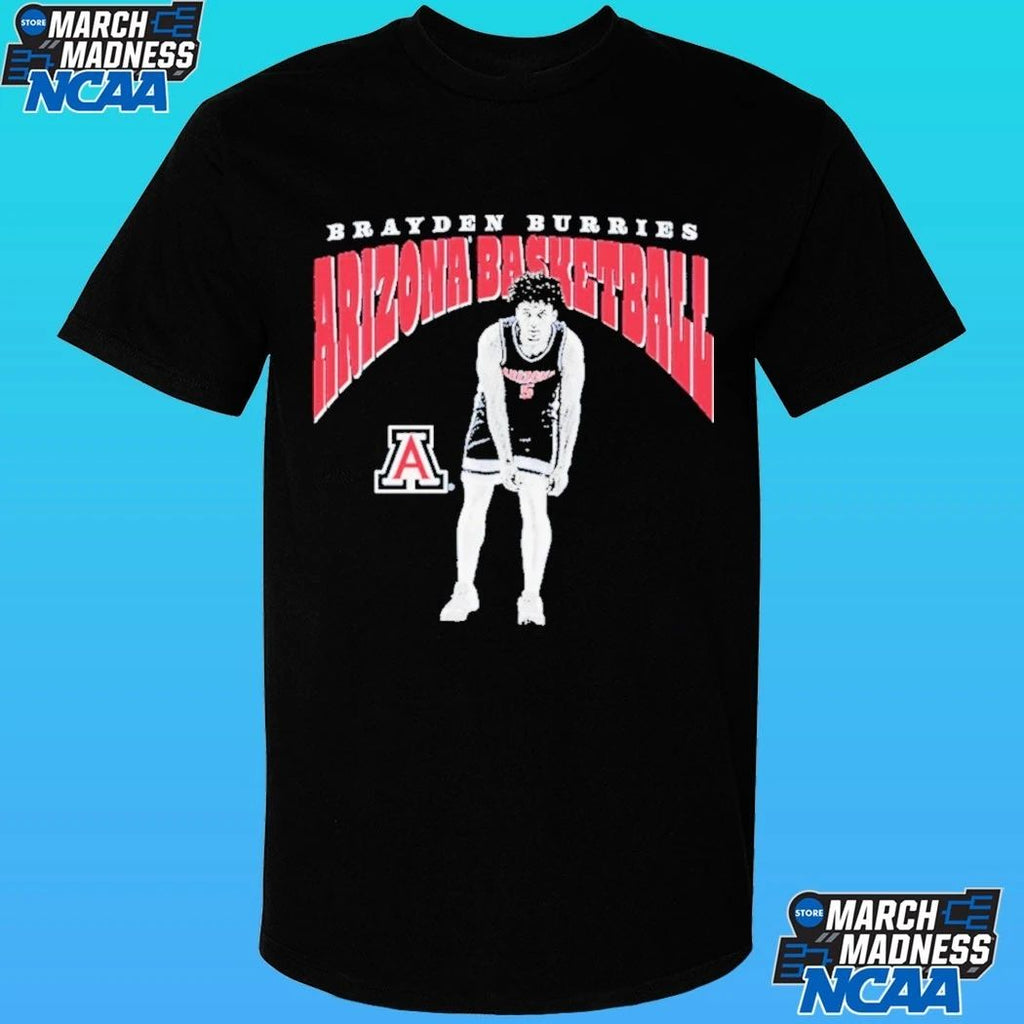 Brayden Burries Arizona Wildcats Men’s Basketball Shirt