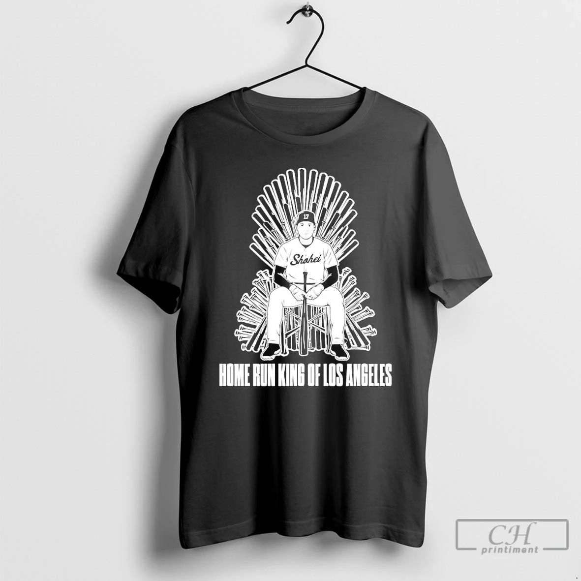 Classic Shohei Ohtani Home Run King Of Los Angeles T Shirts Hoodie Longsleeve