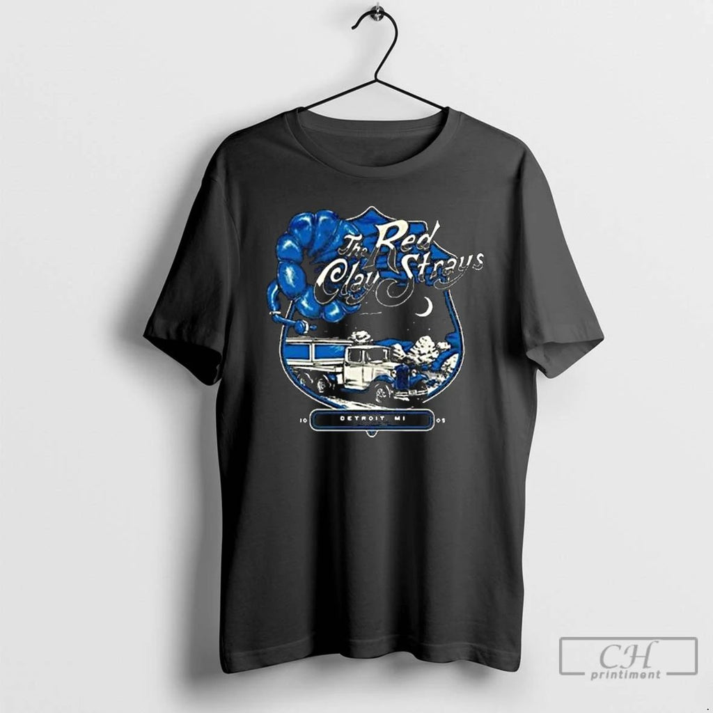 Classic The Red Clay Strays Detroit Mi October 5 2025 Concert Long Sleve T Shirts
