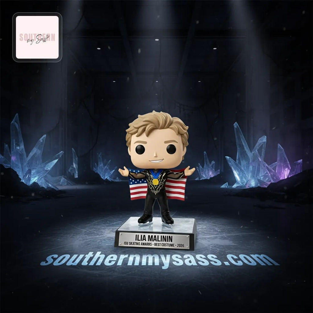 Ilia Malinin Team USA 2026 ISU Skating Awards Collectible Pop Figure Doll