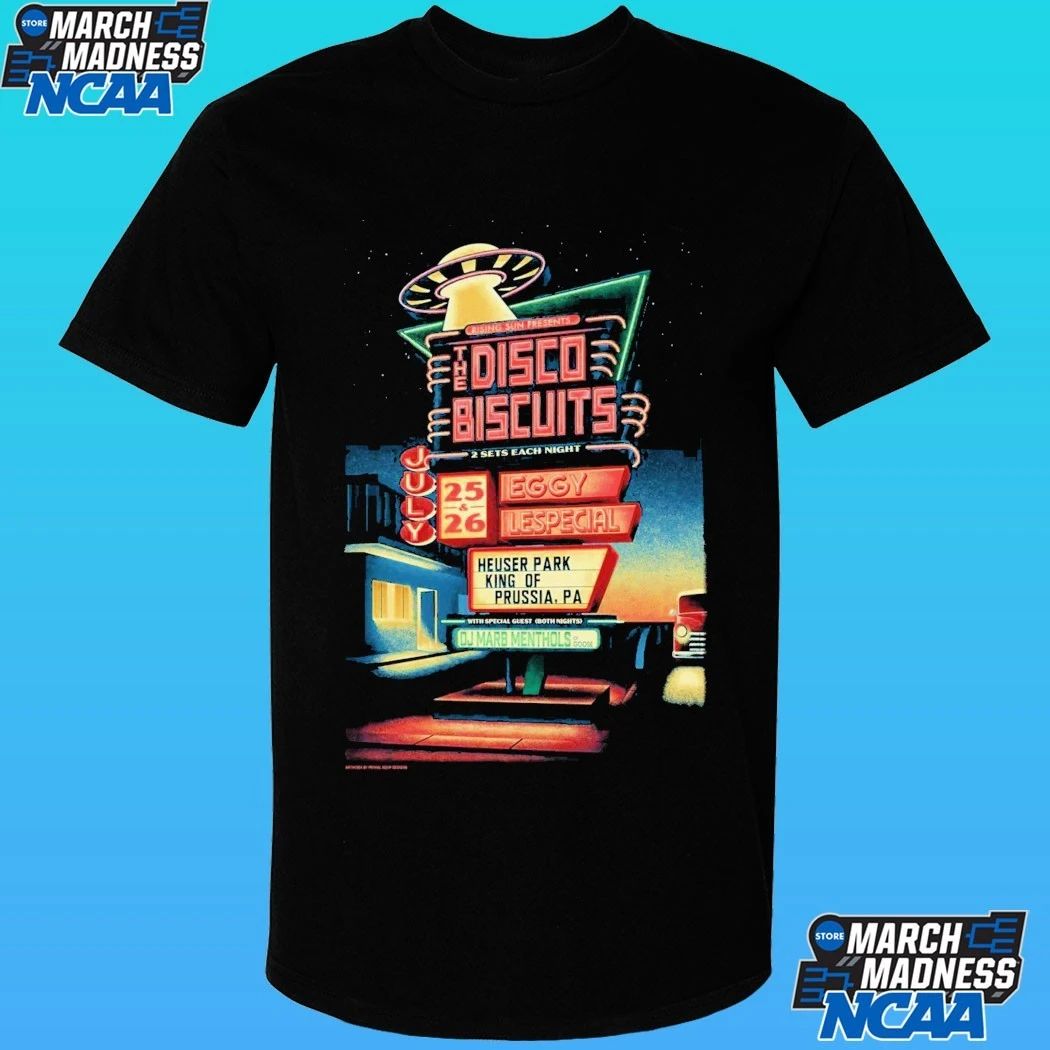 The Disco Biscuits 2026 Concert Tour King Of Prussia, Pa July 25-26 Shirt
