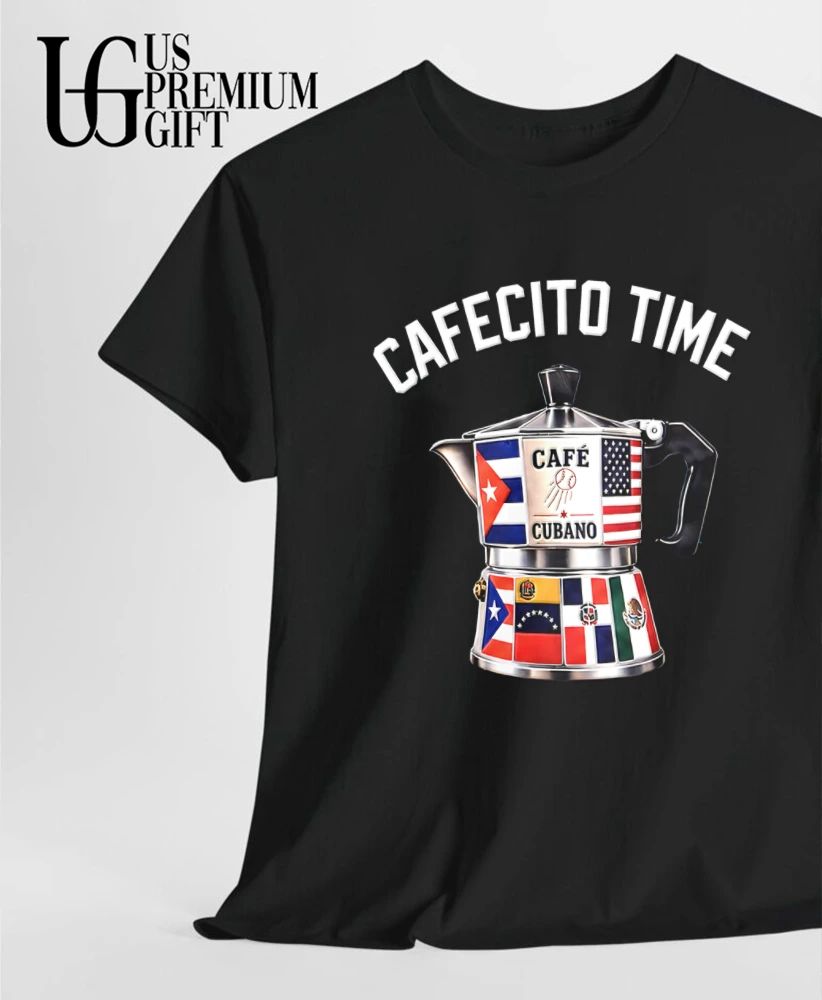 Kike Hernandez wearing Cafecito Time shirt